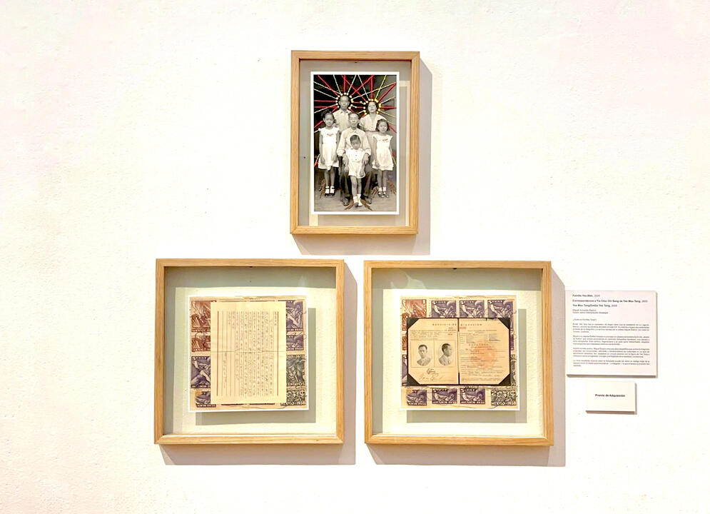 Tríptico ¿Quién es Yee Mau Tang? Premio Javier Ramírez Limón 2025.